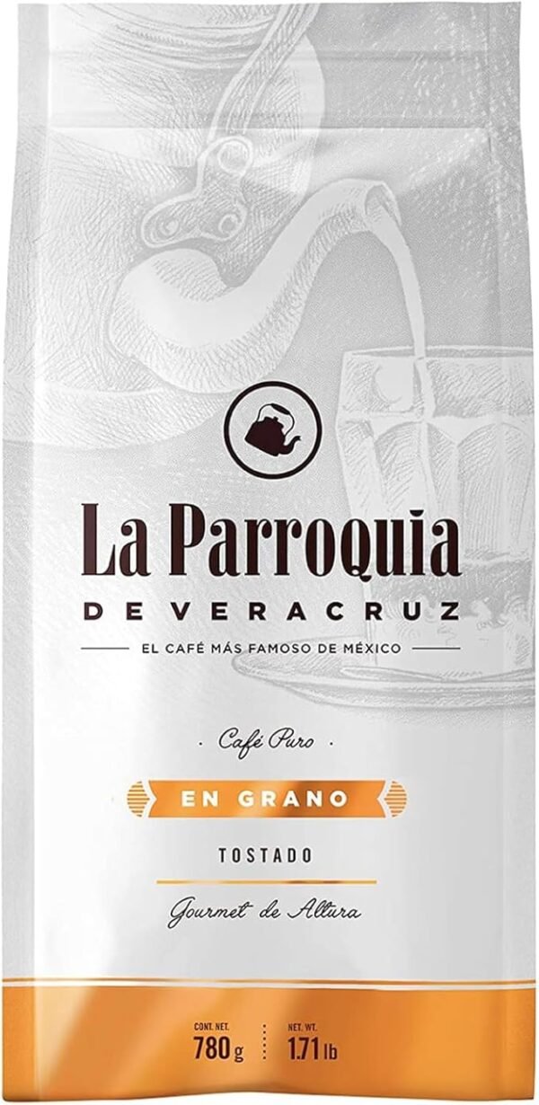 Café en GRANO La Parroquia de Veracruz 780g