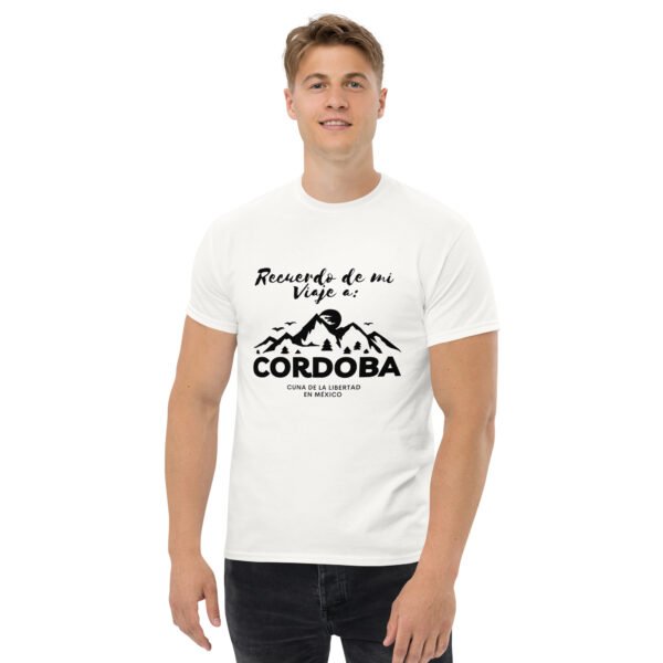 Camiseta Recuerdo de mi Viaje a Córdoba Blanca Unixex