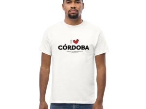 Camiseta iLoveCórdoba Blanca unisex
