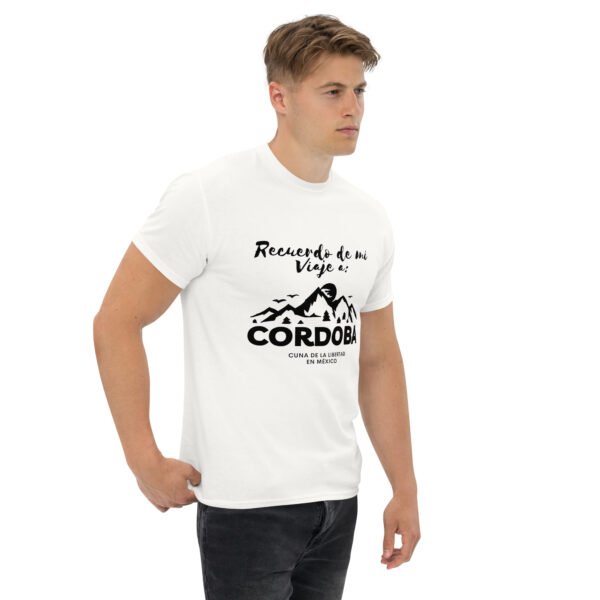 Camiseta Recuerdo de mi Viaje a Córdoba Blanca Unixex - Imagen 6